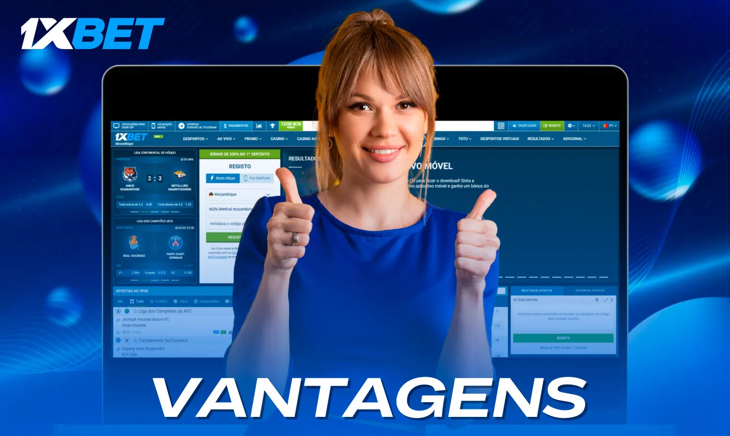 1xBet Mz já é uma boa plataforma em Moçambique