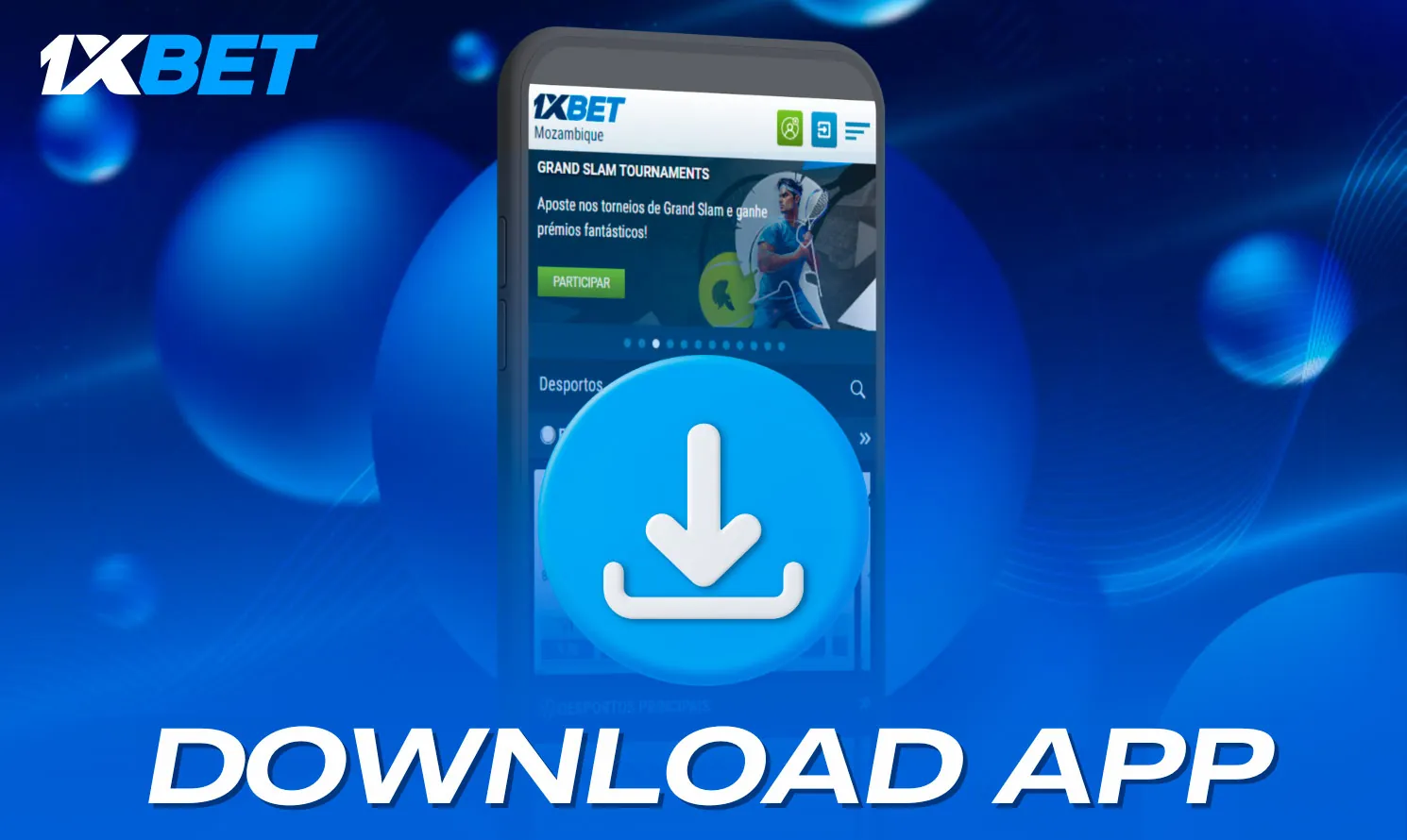 O aplicativo 1xBet é responsivo e compatível com todos os smartphones